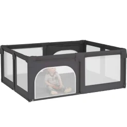 Babybox met 2 deuren oxford stof><noscript><img width=