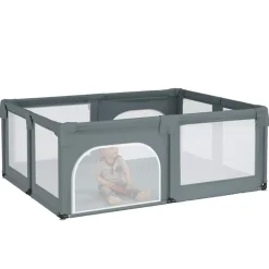 Babybox met 2 deuren oxford stof><noscript><img width=