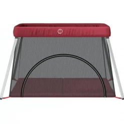 Babyspeelgoed*vidaXL Babybox met matras linnen Rood