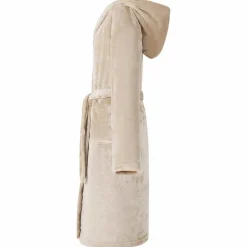 Kleding & Accessoires*vidaXL Badjas Hoodie s Flanel Beige