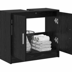 Badkamer Kast 63 x 29 x 55 cm Bewerkt hout><noscript><img width=
