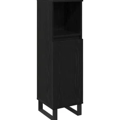 Badkamer Kast 30 x 30 x 100 cm Bewerkt hout>vidaXL Best