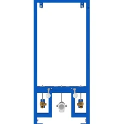 Badkamer muursteun Blauw 50 x 3 x 112 cm>vidaXL Hot