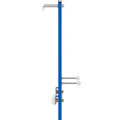 Badkamer muursteun Blauw 50 x 3 x 112 cm><noscript><img width=
