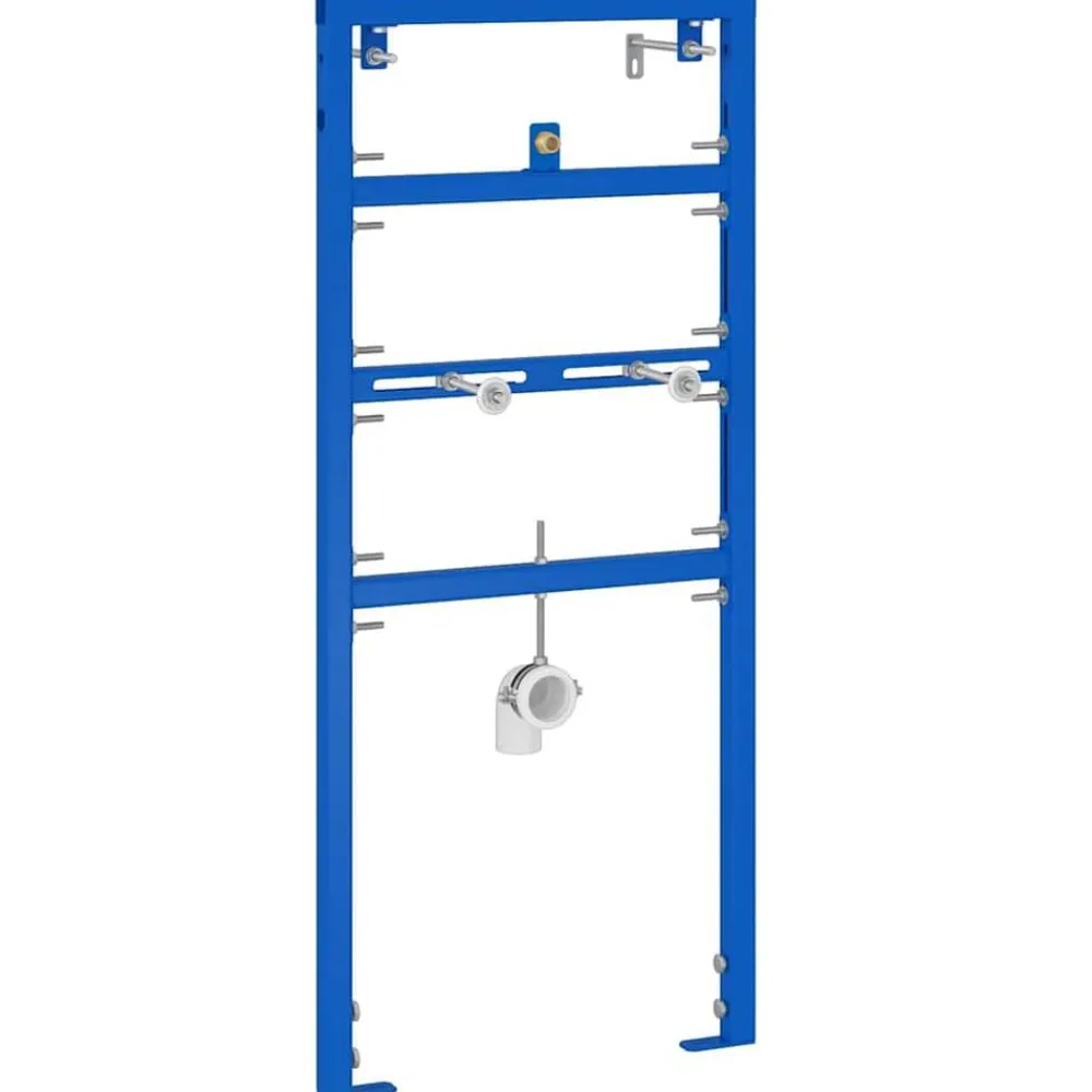 Badkamer muursteun Blauw 50 x 3 x 112 cm>vidaXL New