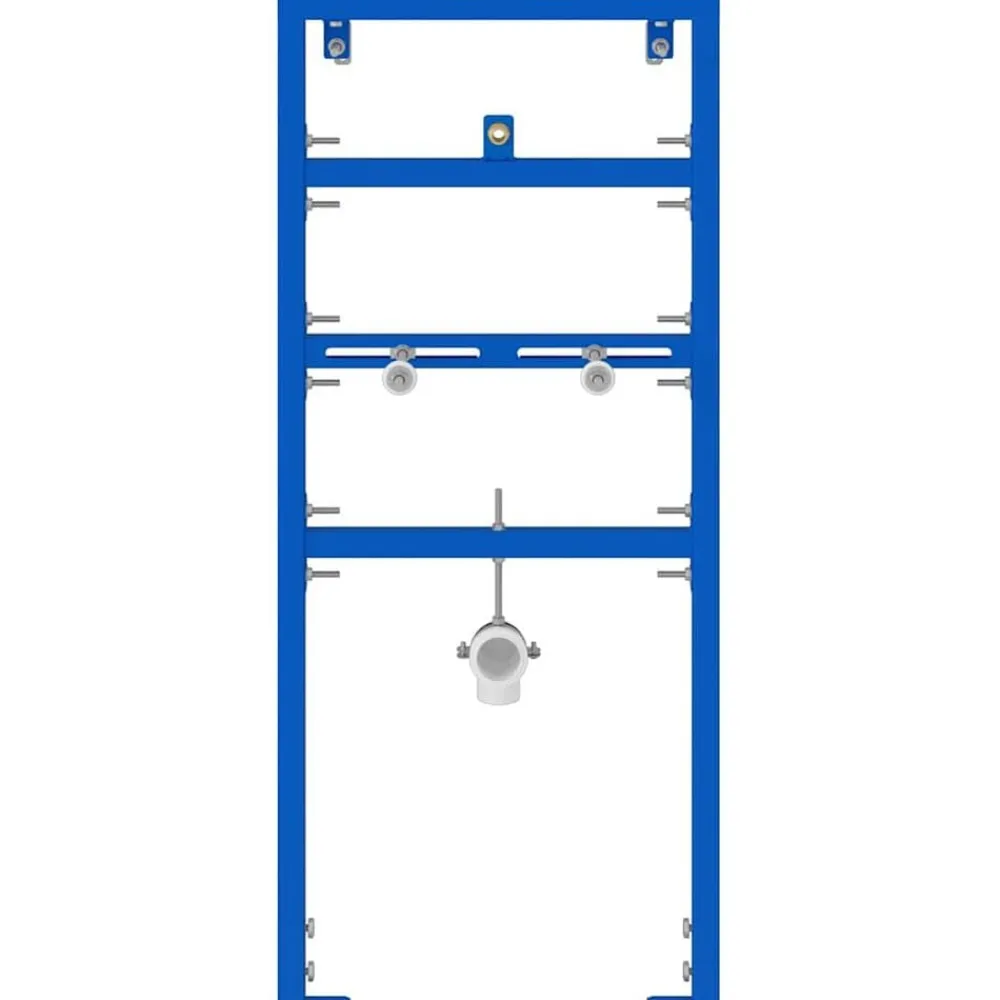 Badkamer muursteun Blauw 50 x 3 x 112 cm>vidaXL New