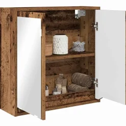 Badkamer spiegelkast 60 x 20 x 60 cm Bewerkt hout><noscript><img width=