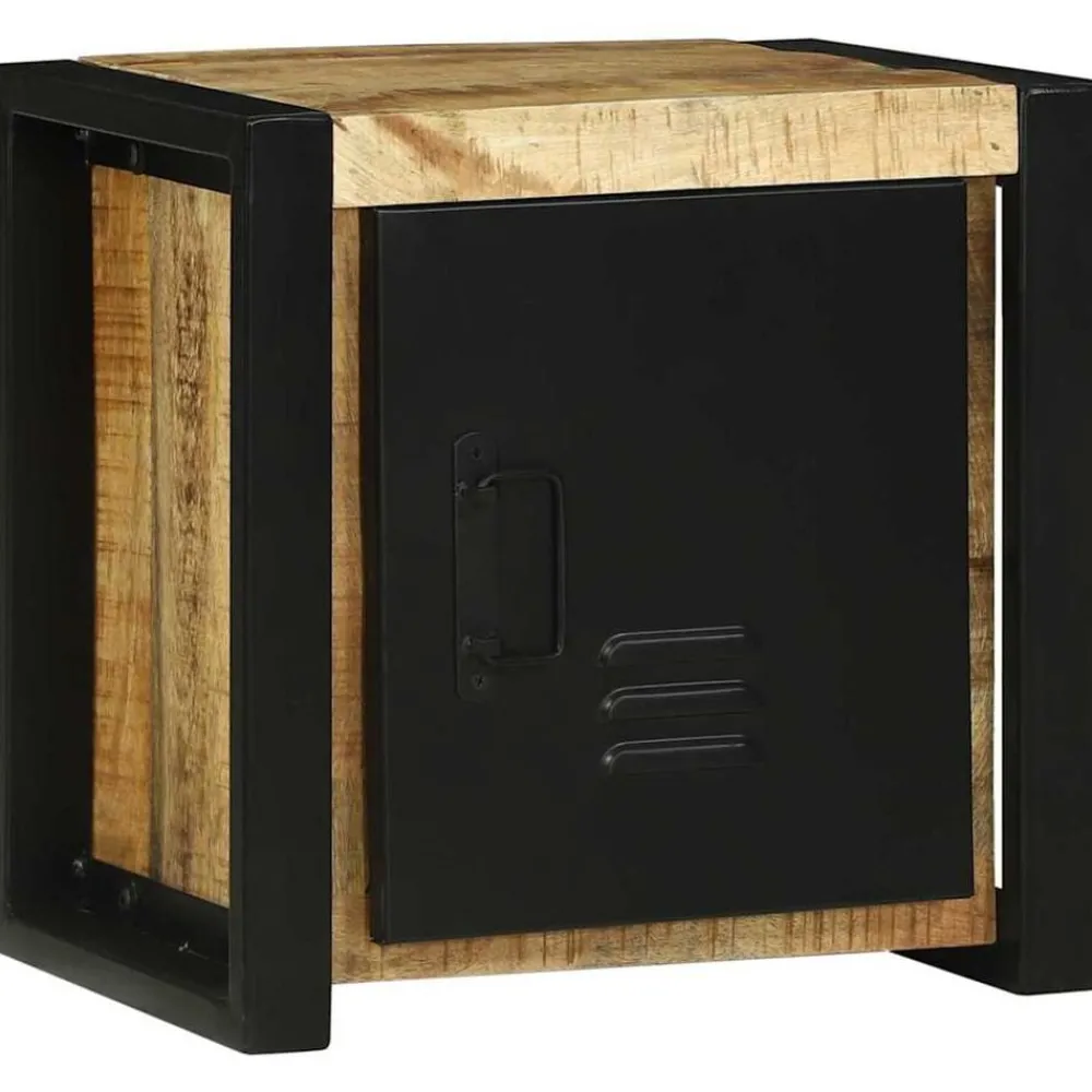 Badkamerkast met plank Bruin 40 x 30 x 40 cm Massief Mango Hout>vidaXL Hot