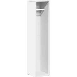 Meubelsets*vidaXL Badkamerkast met rolhouder 20,5x20x90 cm Wit