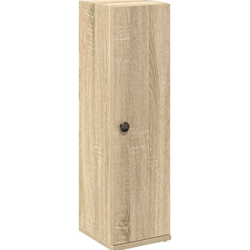 Meubelsets*vidaXL Badkamerkast met rolhouder 20,5x22x72 cm kleurig Sonoma eiken
