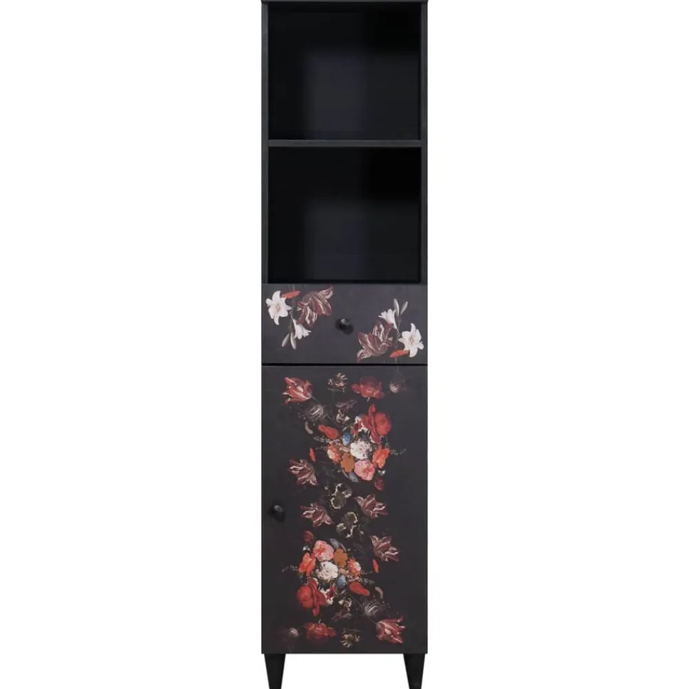 Meubelsets*vidaXL Badkamerkast Multikleur 38 x 33,5 x 160 cm Massief Mango Hout
