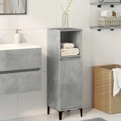 Badkamerkast 30x30x100 cm bewerkt hout><noscript><img width=