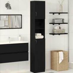 Badkamerkast 32x25,5x190 cm spaanplaat kleurig>vidaXL Clearance