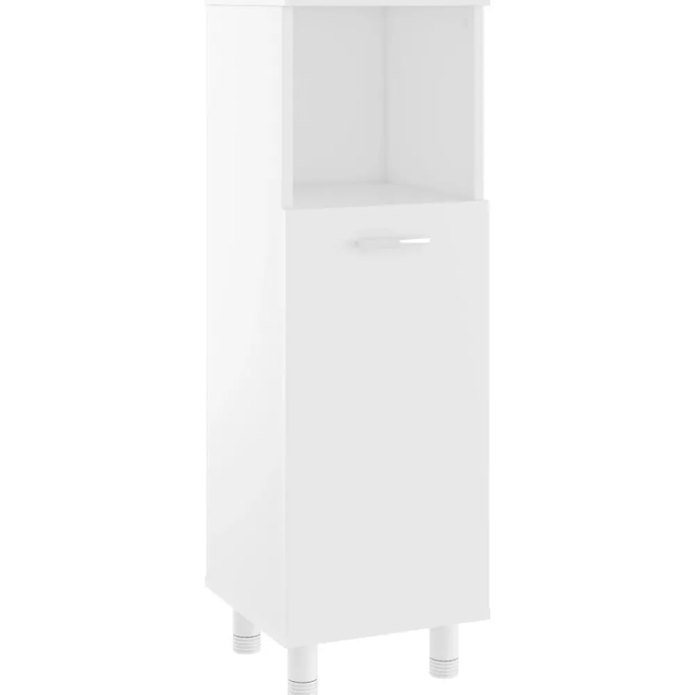 Badkamerkast 30x30x95 cm bewerkt hout>vidaXL Clearance