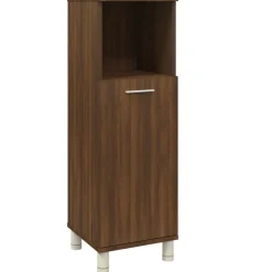 Badkamerkast 30x30x95 cm bewerkt hout>vidaXL Clearance