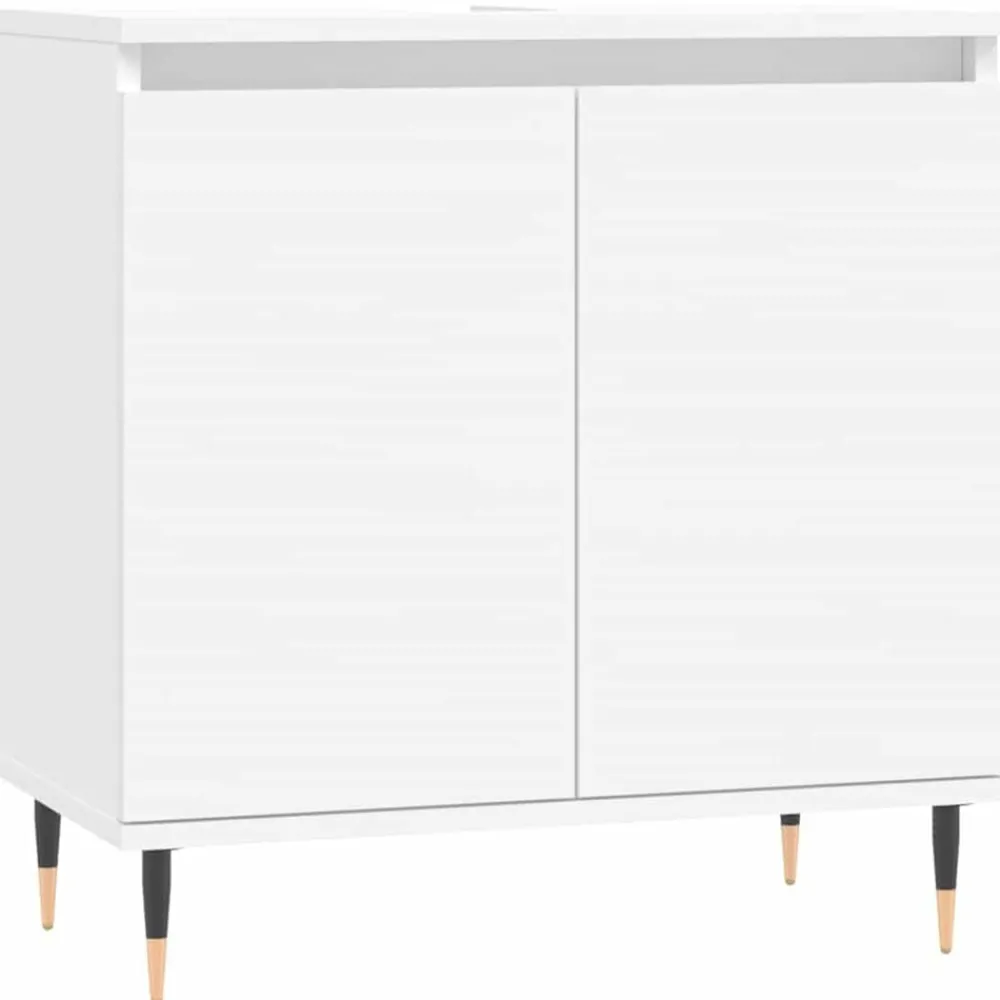Badkamerkast 58x33x60 cm bewerkt hout>vidaXL Best