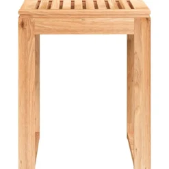 Uiterlijk & Gezondheid*vidaXL Badkamerkruk 40x30x46 cm massief walnotenhout