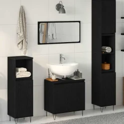 Badkamermeubelset met opslag 3 pcs 30 x 30 x 190 cm>vidaXL Online