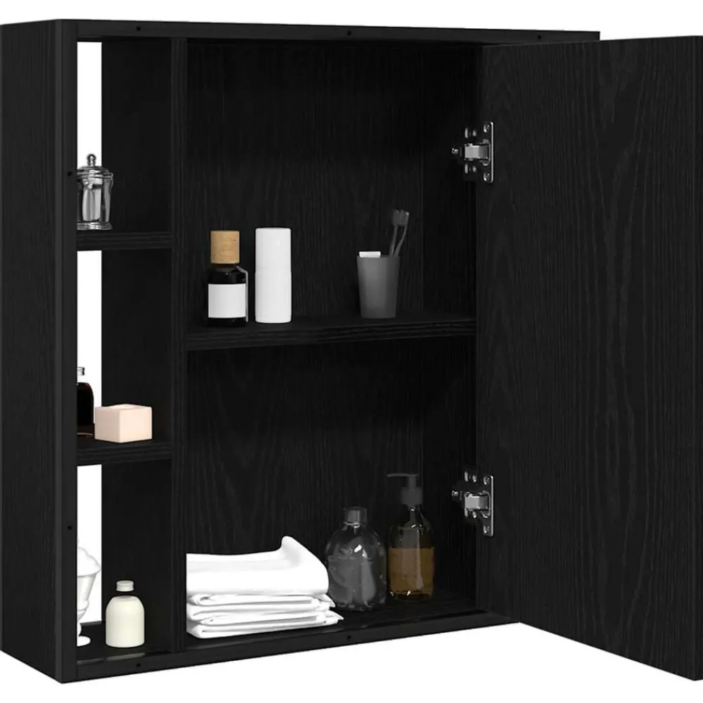 Badkamerspiegelkast 60x16x60 cm bewerkt hout>vidaXL Clearance