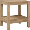 Badkamertafel 45x35x45 cm massief teakhout>vidaXL Best