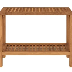 Badkamertafel 60x30x45 cm massief teakhout><noscript><img width=
