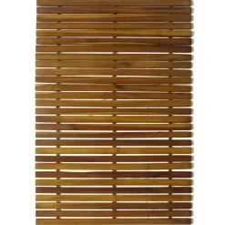Badkameraccessoires*vidaXL Badmat 80x50 cm acaciahout