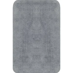 Badkameraccessoires*vidaXL Badmattenset stof 2-delig Grijs