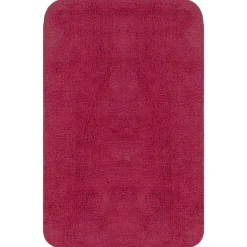 Badkameraccessoires*vidaXL Badmattenset stof 3-delig Fuchsia