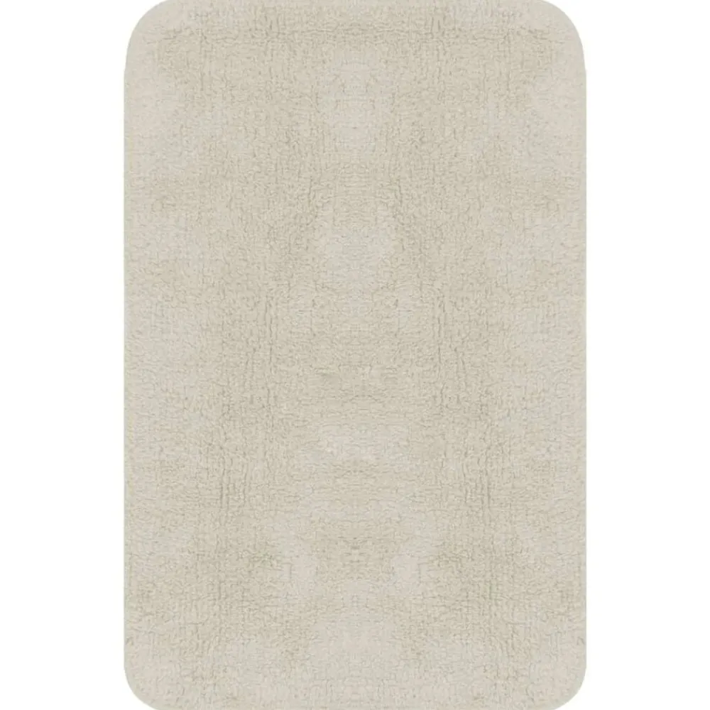 Badkameraccessoires*vidaXL Badmattenset stof 2-delig Wit