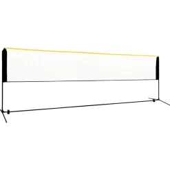Buitensport*vidaXL Badmintonnet verstelbaar 500x103x94-158 cm metaal