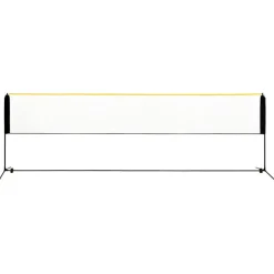 Buitensport*vidaXL Badmintonnet verstelbaar 500x103x94-158 cm metaal