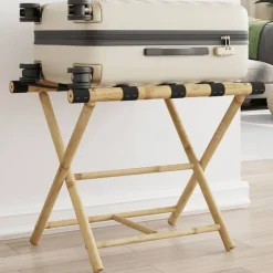 Bagagerek inklapbaar 62x42x50,5 cm bamboe>vidaXL Clearance