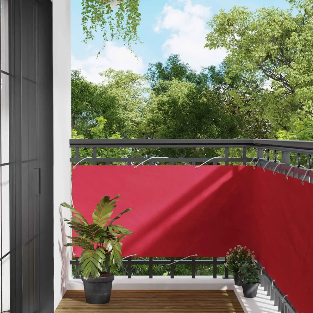 Balkon Scherm 75 x 200 cm PU gecoat oxford alu>vidaXL Hot