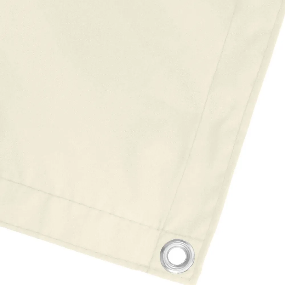 Balkon Scherm Crème 100 x 500 cm Oxford Stof>vidaXL Outlet