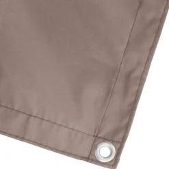 Tuin & Gazon*vidaXL Balkon Scherm 100 x 800 cm Oxford Stof Taupe