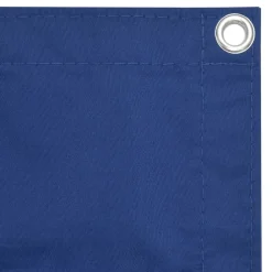 Tuin & Gazon*vidaXL Balkonscherm 75x300 cm oxford stof Blauw
