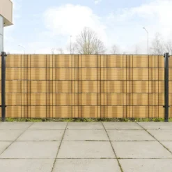 Balkonschermen 10 st 255x19 cm poly rattan>vidaXL Hot