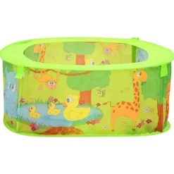 Speelgoed*vidaXL Ballenbak voor kinderen met 300 ballen 75x75x32 cm Multikleur