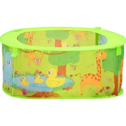 Ballenbak voor kinderen met 300 ballen 75x75x32 cm>vidaXL