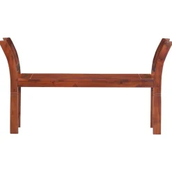 Bank 111 cm massief acaciahout>vidaXL New