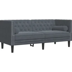 Bank 174 x 74,5 x 70,5 cm Fluweel>vidaXL