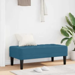 Bank met kussen 113 x 57 x 39 cm Fluweel>vidaXL Clearance