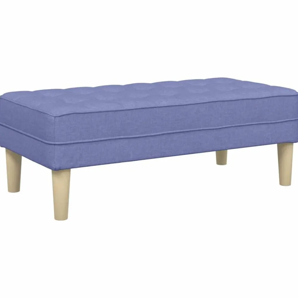 Bank met kussen 113 x 57 x 39 cm Stof>vidaXL Sale