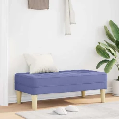 Bank met kussen 113 x 57 x 39 cm Stof>vidaXL Sale