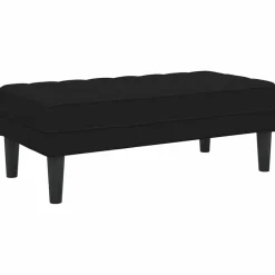 Bank met kussen 113 x 57 x 39 cm Fluweel>vidaXL Online