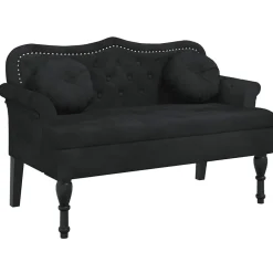 Bank met kussens 120,5x65x75 cm fluweel>vidaXL Hot