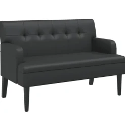 Bank met rugleuning 112x65,5x75 cm kunstleer>vidaXL Online