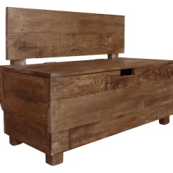Bank 86x40x60 cm massief mahoniehout>vidaXL Clearance
