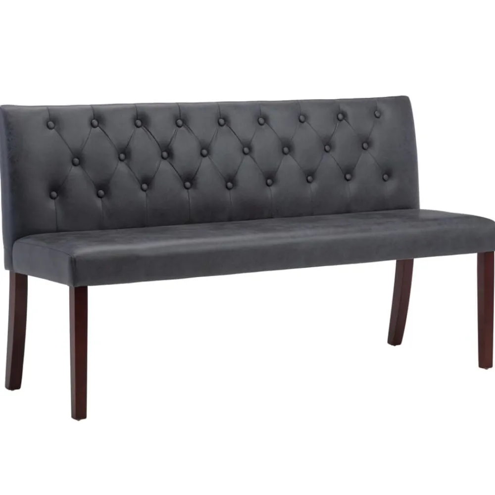 Bankje 148,5 cm kunstsuède>vidaXL Outlet