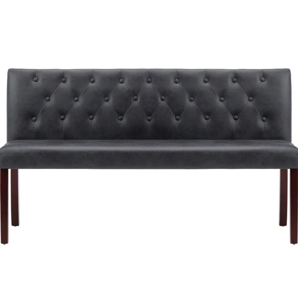 Bankje 148,5 cm kunstsuède>vidaXL Outlet